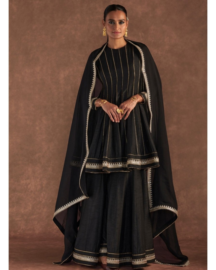 Womens House of Masaba | Black Sharara Set