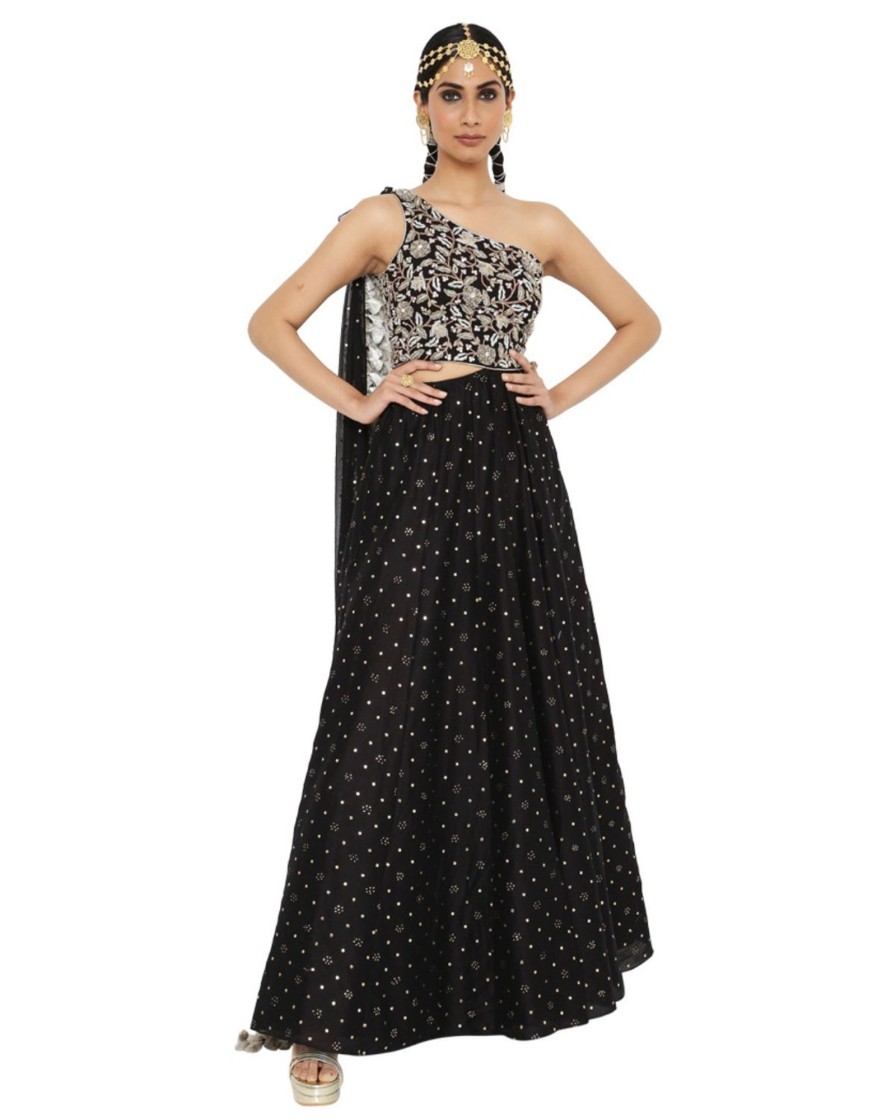 Womens Payal Singhal | Dua One Shoulder Gown