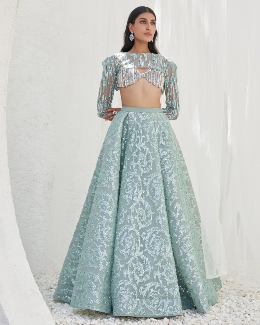 Bridal Mahima Mahajan | Jamaira Lehenga Set