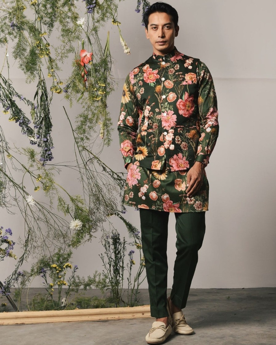 Mens Project Bandi | Pine Roma Kurta U0026 Pajama