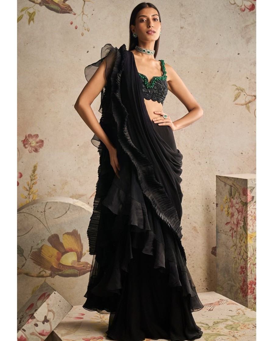 Womens Ridhi Mehra | Allure Sari Set