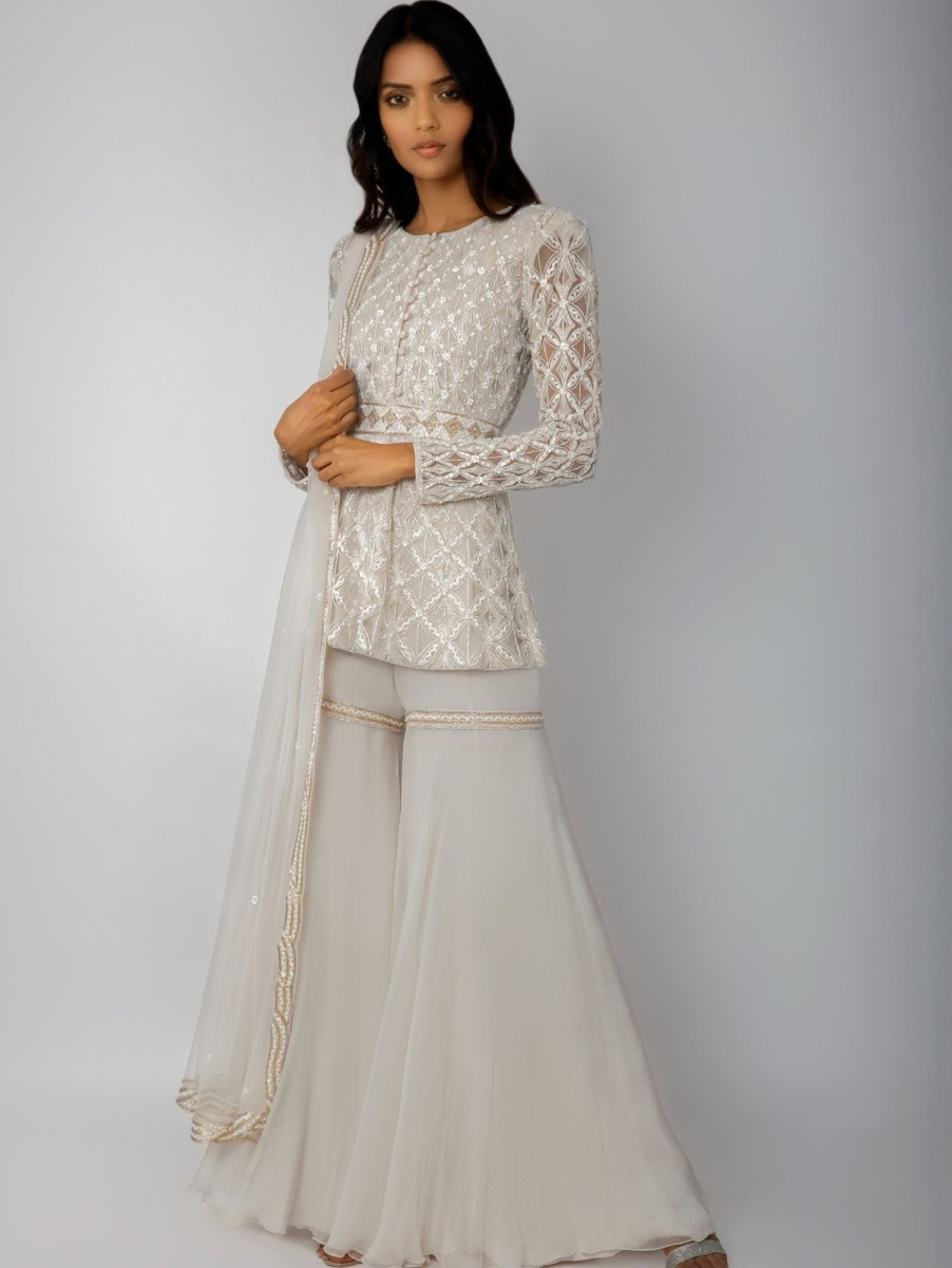 Womens Ritika Mirchandani | Eva Gharara Set