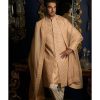 Mens Seema Gujral Mens | Peach Thread Sequin Sherwani Set