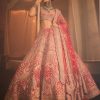 Bridal Kalighata | Frosty Lehenga Set