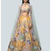 Bridal Aisha Rao | Yellow Naznin Lehenga Set