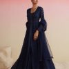 Womens Ridhi Mehra | Navy Hasrat Anarkali Set