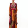 Womens Aseem Kapoor | Veni Dupatta Jacket U0026 Drape Pant Set