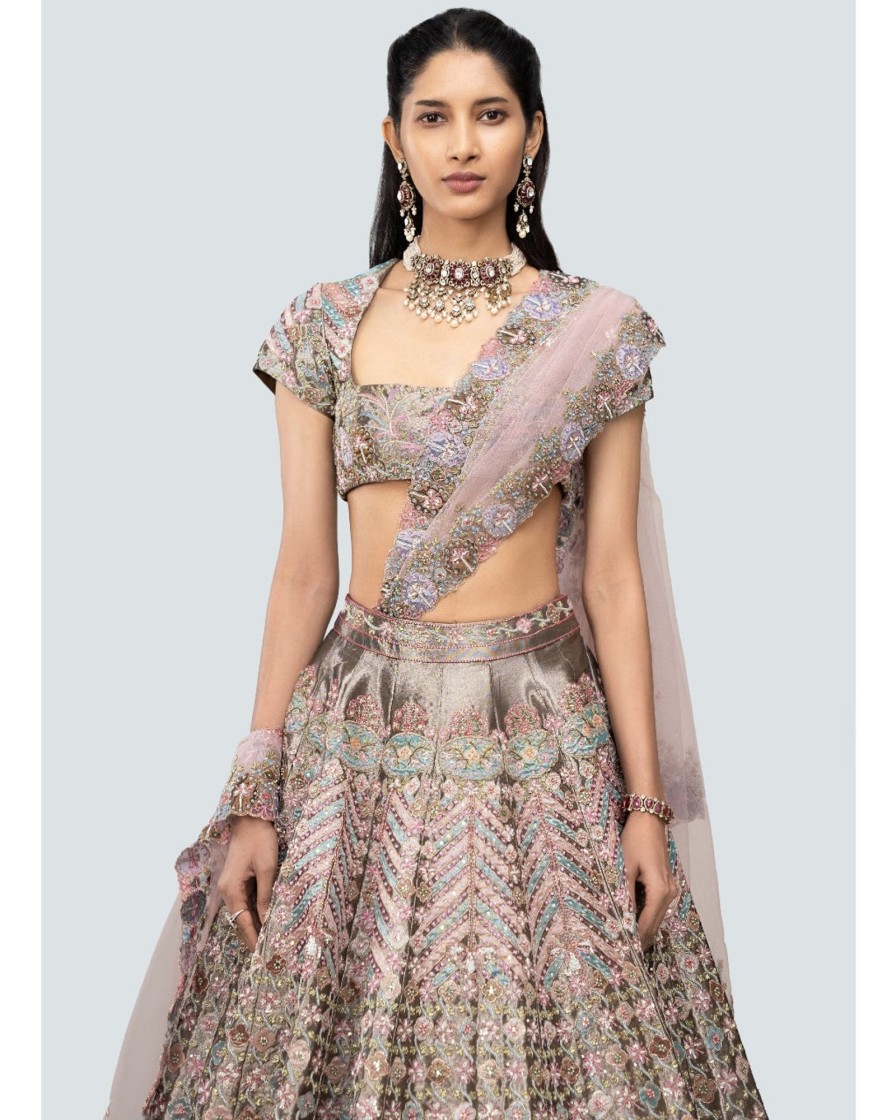 Bridal Aisha Rao | Layla Ebony Lehenga Set