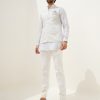 Mens Arjan Dugal | Sky Blue Kurta Set