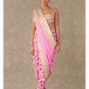 Womens House of Masaba | Pink Cotton Candy Dhoti Sari