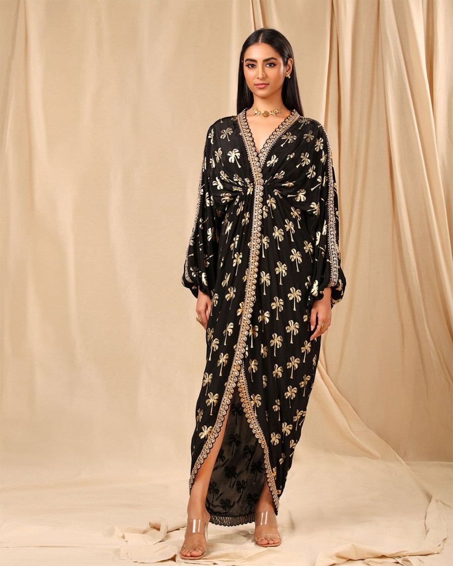 Womens House of Masaba | Black Coco Kaftan