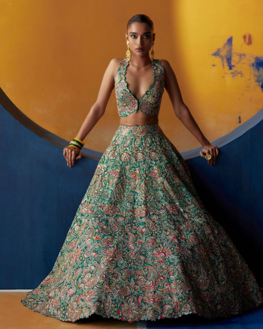 Bridal Mrunalini Rao | Meera Lehenga Set