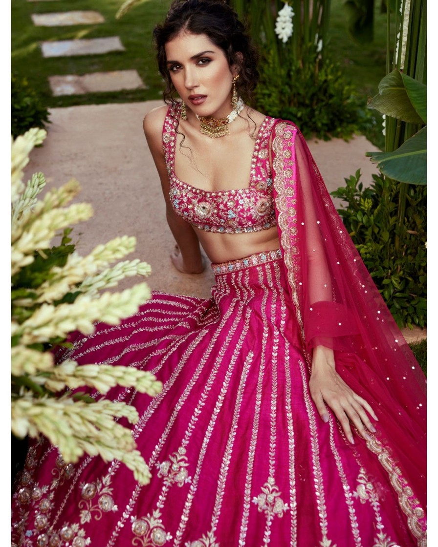 Bridal Chamee and Palak | Nayantara Lehenga Set