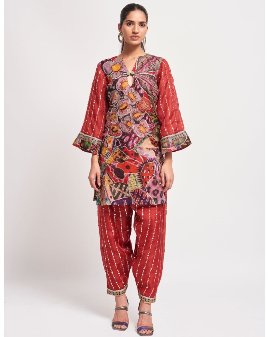 Womens Aisha Rao | Shyla Kurta Set