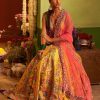 Bridal Siddhartha Bansal | Signature Yellow Floral Embroidered Lehenga Set