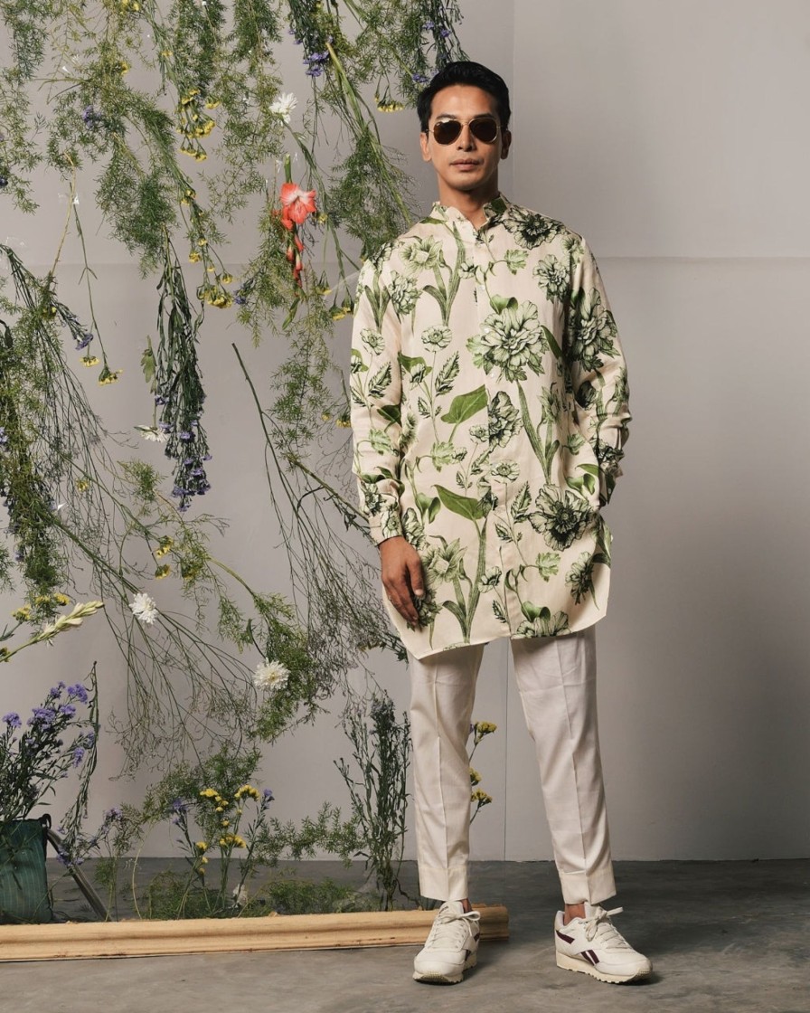 Mens Project Bandi | Olive Brava Kurta U0026 Pajama