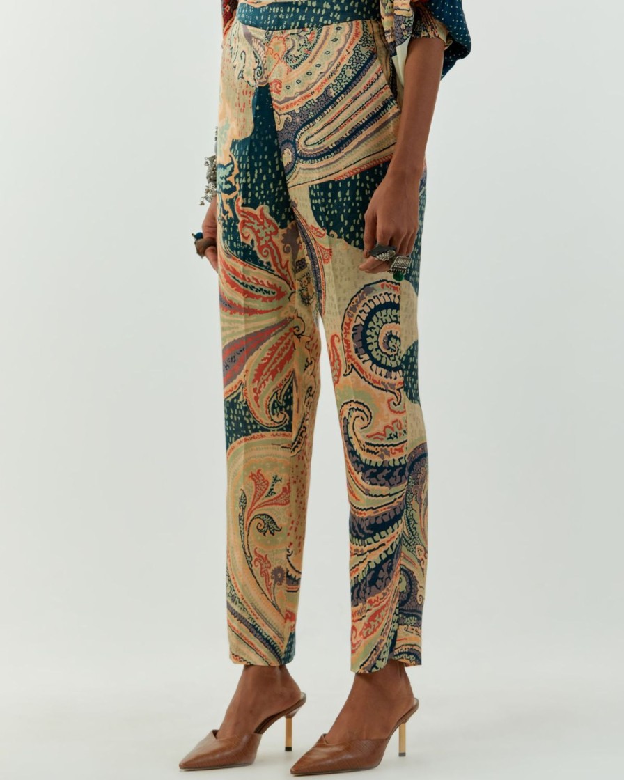 Womens Aseem Kapoor | Ivory Mandala Pant