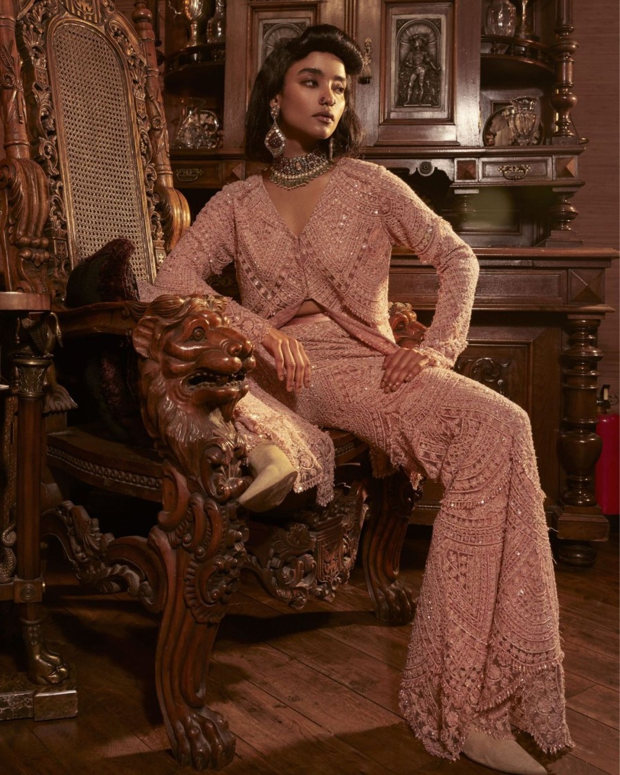 Bridal Ridhima Bhasin | Rukh Sharara Set