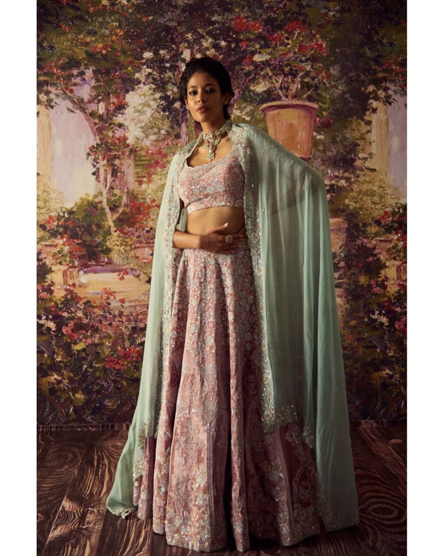 Bridal Geethika Kanumilli | Orion Blush Lehenga Set