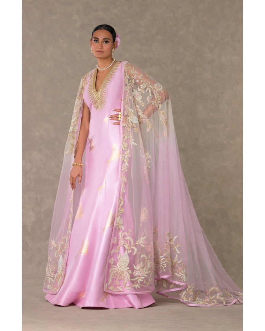 Womens House of Masaba | Barfi Pink 'Son-Chidiya' Gown