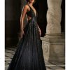 Bridal Seema Gujral | Navy Sequin Gown