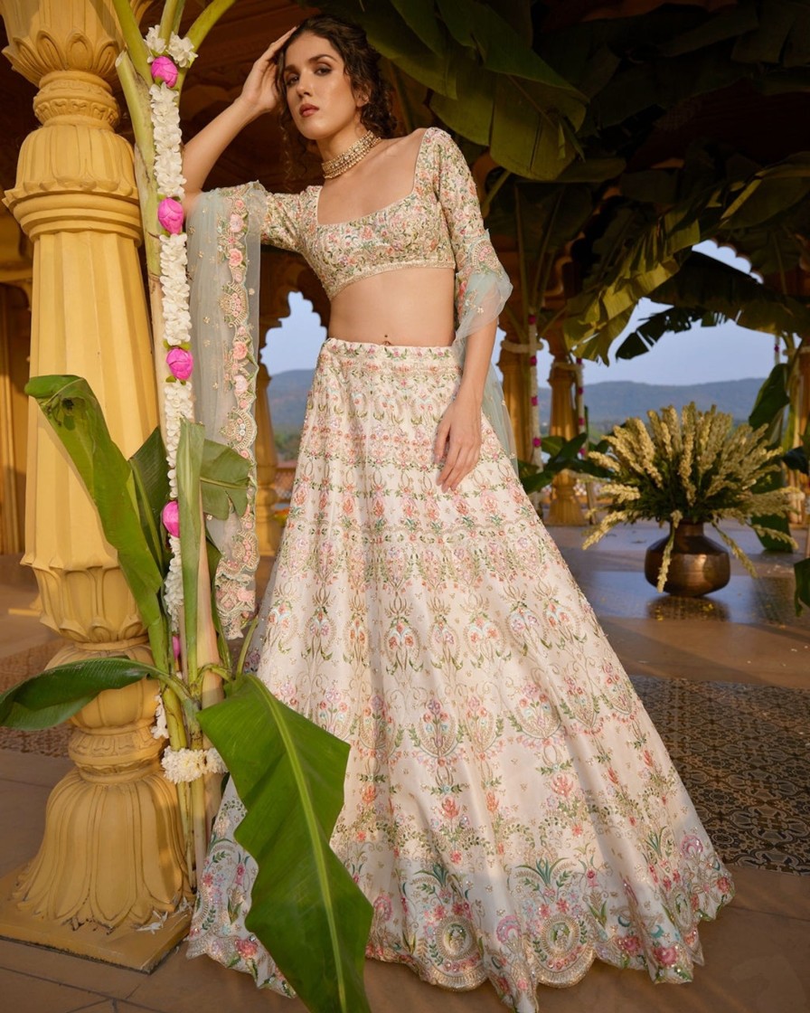 Womens Chamee and Palak | Ismat Lehenga Set