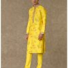 Mens House of Masaba Mens | Lemon Yellow Juhi Kurta Set