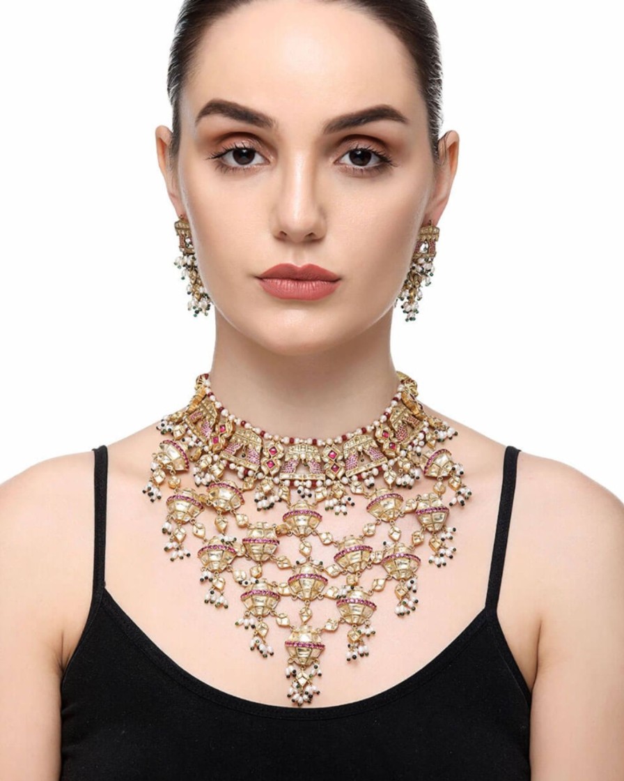 Womens RaAbta by Rahul | Nazrana Necklace Set