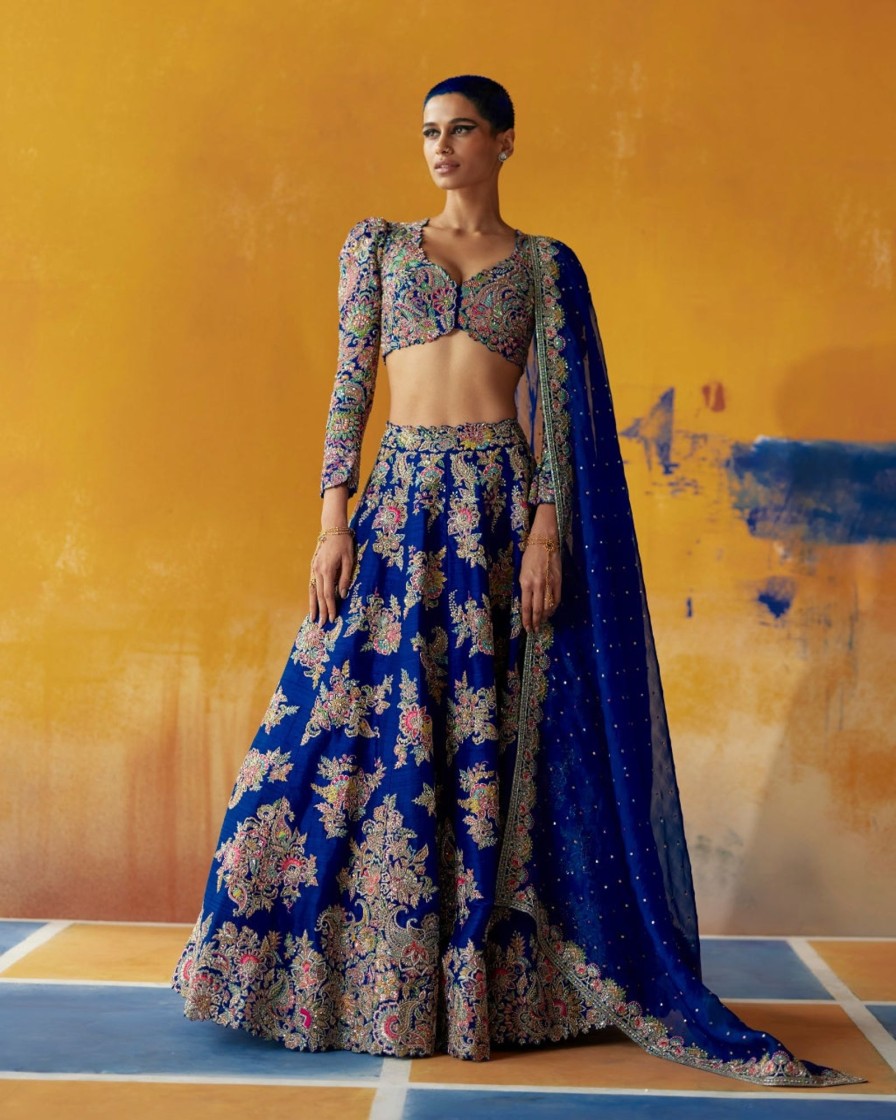 Bridal Mrunalini Rao | Mynah Lehenga Set