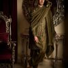 Mens Seema Gujral Mens | Military Green Bandi Set