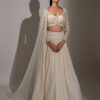 Womens Ritika Mirchandani | Ivory Vera Lehenga Set