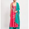 Womens Aisha Rao | Peony Anarkali Set