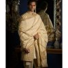 Mens Seema Gujral Mens | Cream U0026 Gold Thread Sherwani Set