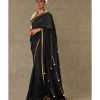 Womens House of Masaba | Black Tassel Gota Sari Set