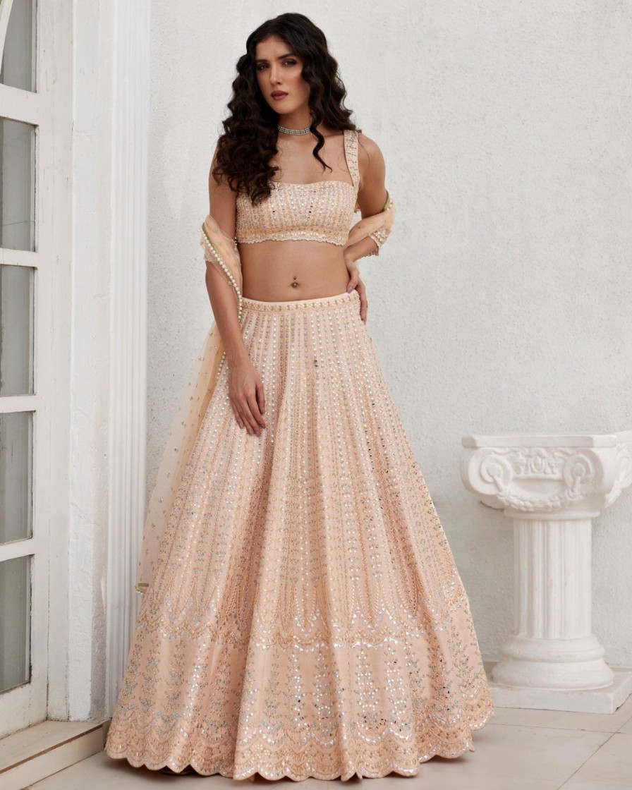 Bridal Chamee and Palak | Nandini Lehenga Set