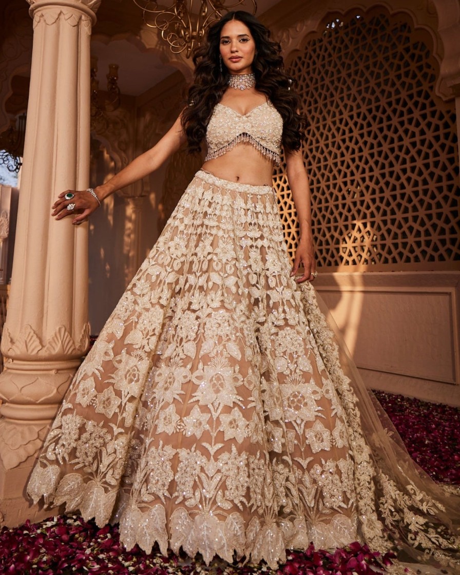 Womens Kalighata | Khushi Bridal Lehenga Set