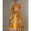 Bridal House of Masaba | Ochre Neel-Kamal Lehenga Set