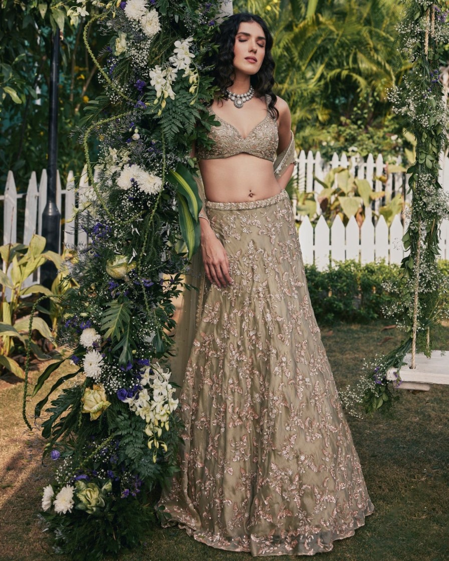 Bridal Chamee and Palak | Serena Lehenga Set