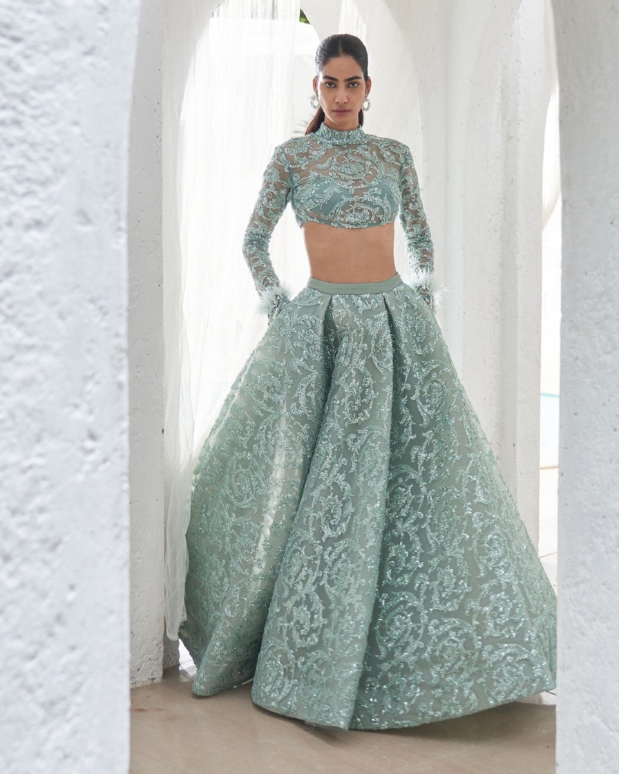 Bridal Mahima Mahajan | Rani Lehenga Set