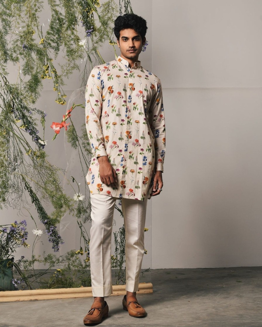 Mens Project Bandi | Champagne Vita Kurta U0026 Pajama