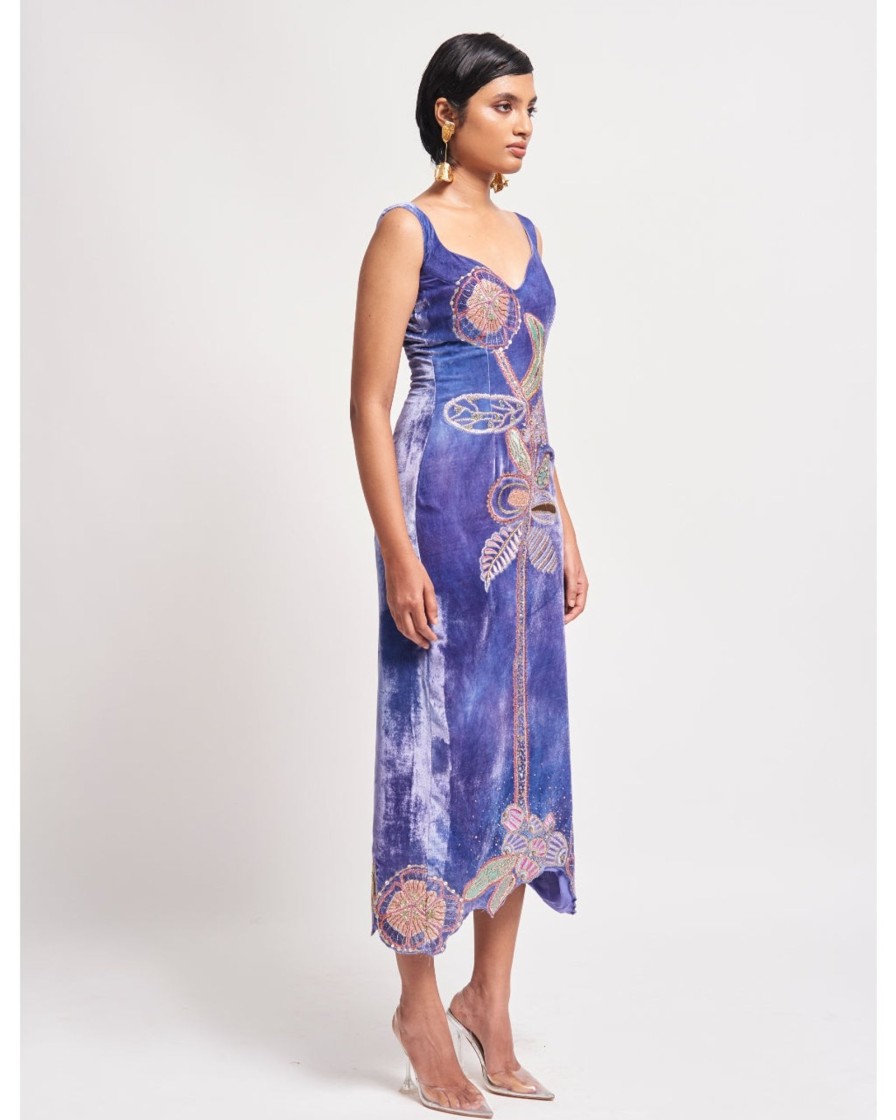 Womens Aisha Rao | Lavender Synergy Dress