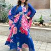 Womens Paulmi u0026 Harsh | Blooming Big Floral Kaftan