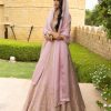 Bridal Arpita Mehta | Pink Baby Orchid Embroidered Lehenga Set