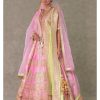 Womens House of Masaba | Barfi Pink Paan Patti Lehenga Set