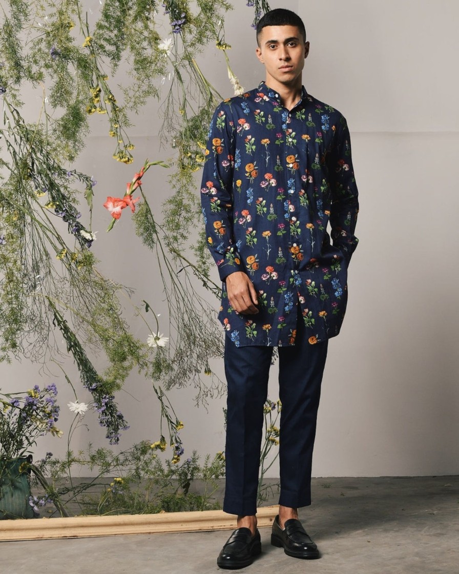 Mens Project Bandi | Midnight Vita Kurta U0026 Pajama