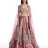 Womens Aisha Rao | Salvia Lehenga Set