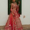 Womens Petticoat Lane | Red Dori Embroidered Lehenga Set