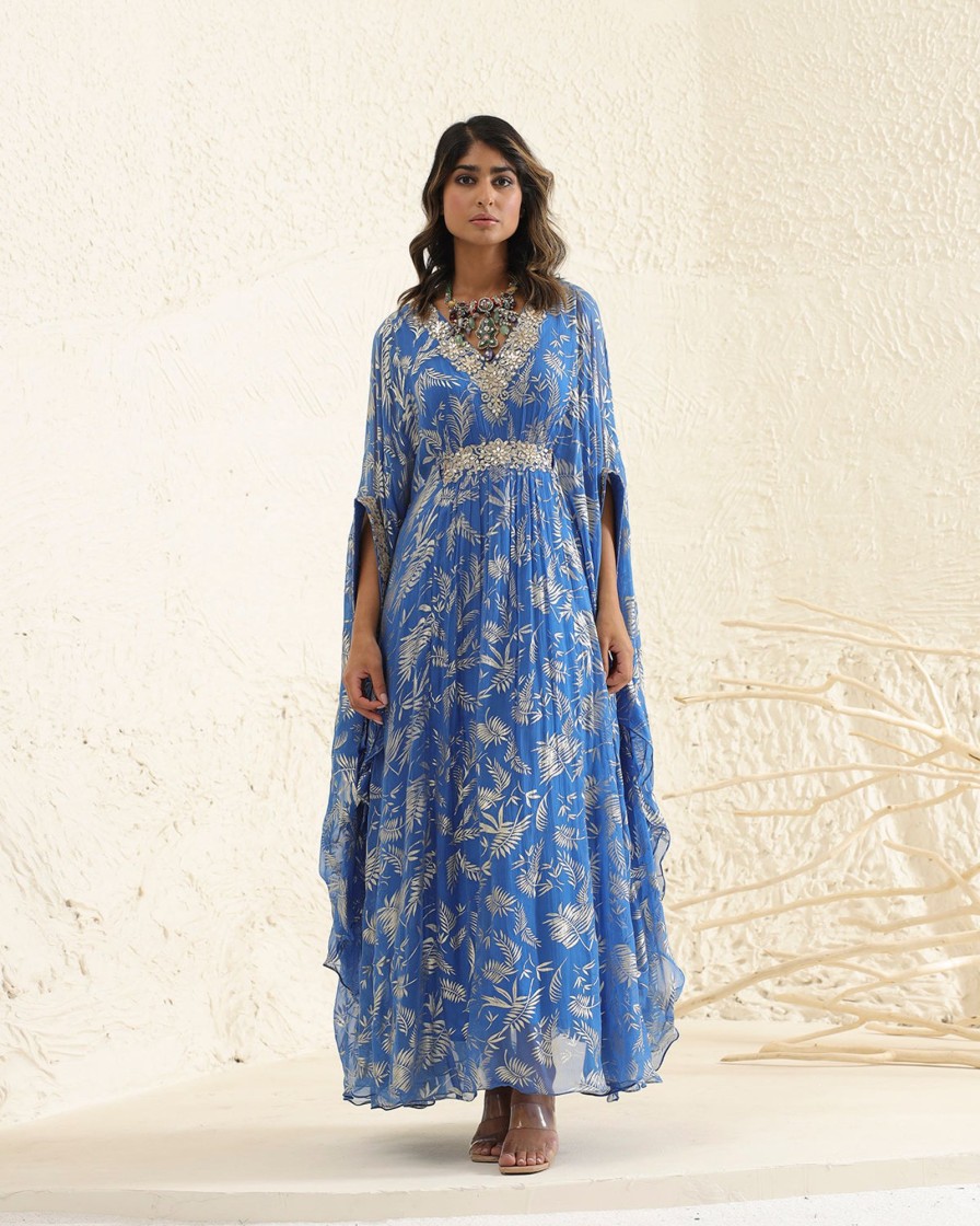 Womens KYNAH | Spellbound Kaftan In Blue