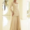 Bridal Seema Gujral | Nude Dori Sharara Set