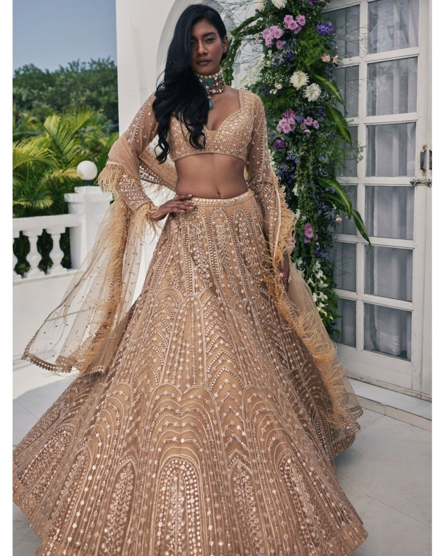 Bridal Chamee and Palak | Jaya Lehenga Set